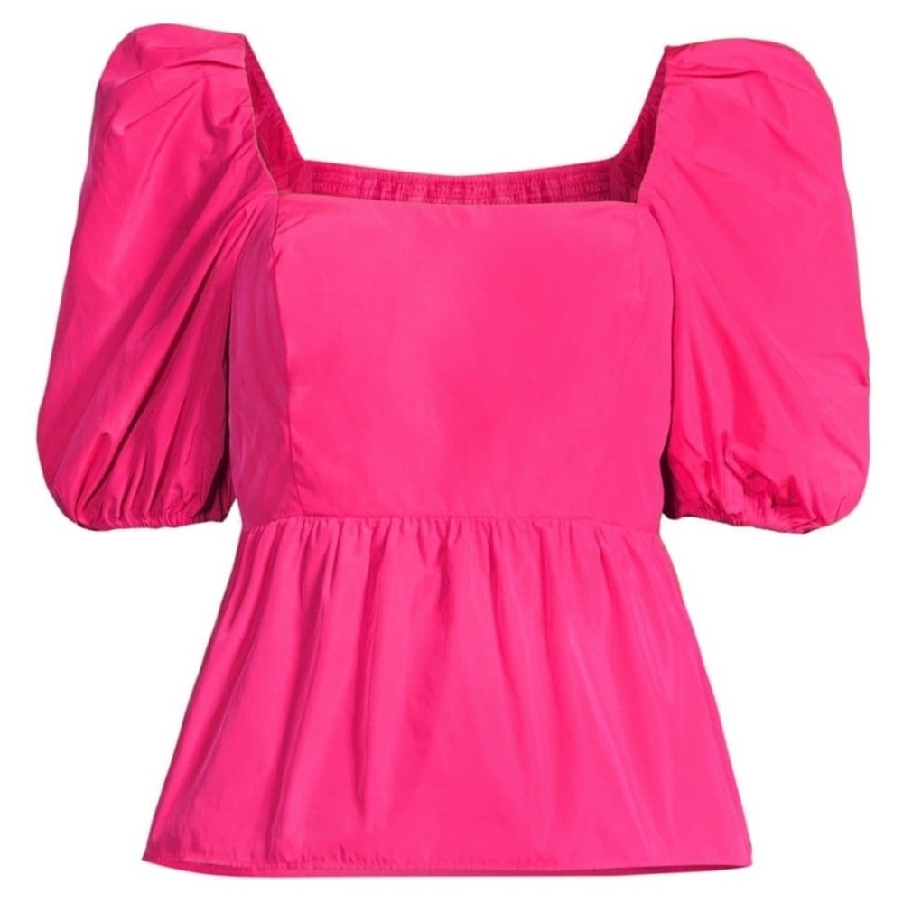 Lilly Pulitzer, Tiana Puff Sleeve Top size Small